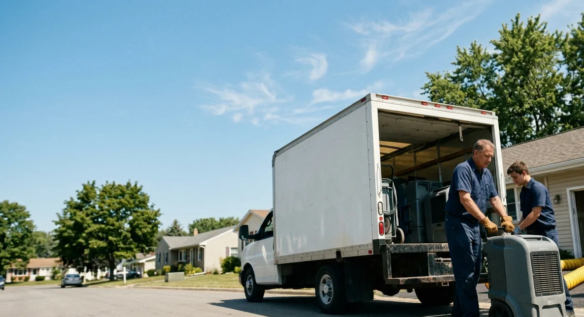 Water Damage Cleanup in Harrison Township, MI near me